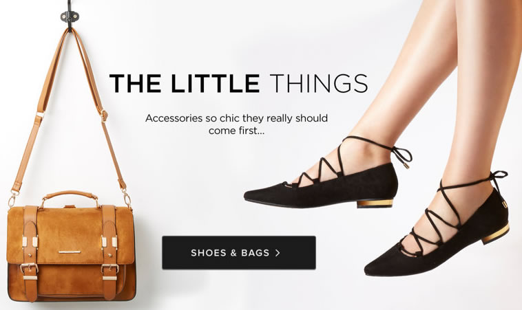 river island shoes and bags