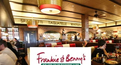 Frankie and Bennys £10 off