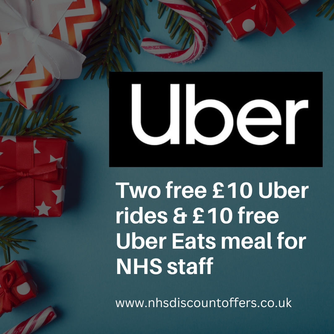 Uber NHS Discount 50 off Uber Eats Discounts 10 off for Staff