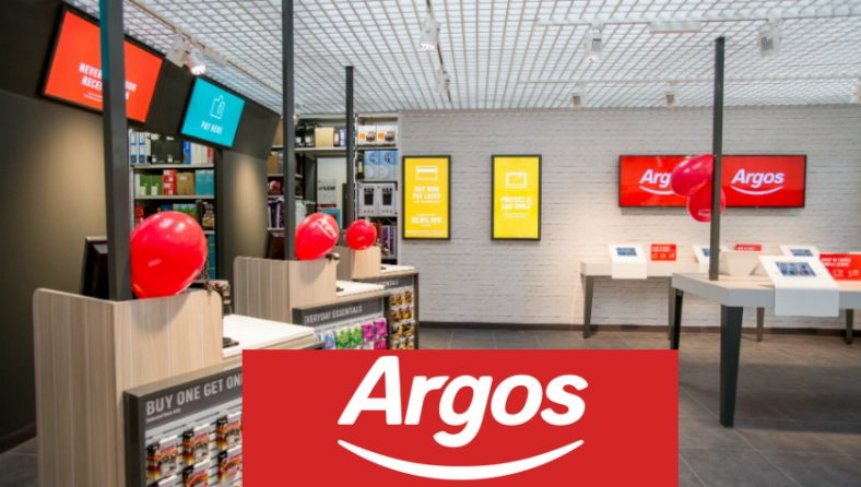 Argos store with NHS discount