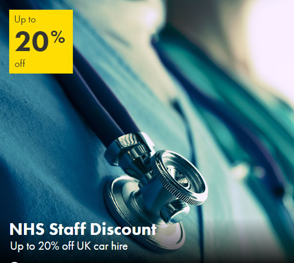 europcar nhs discount for nhs