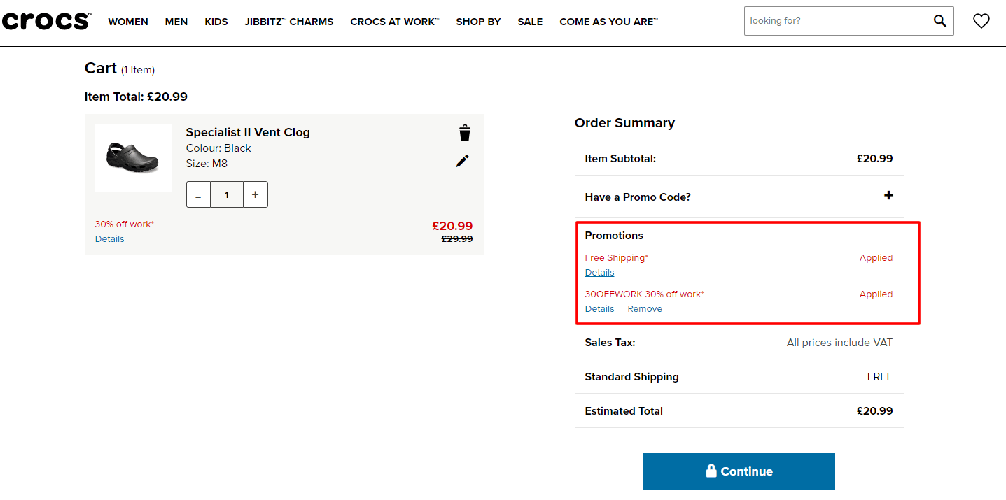 crocs uk discount code