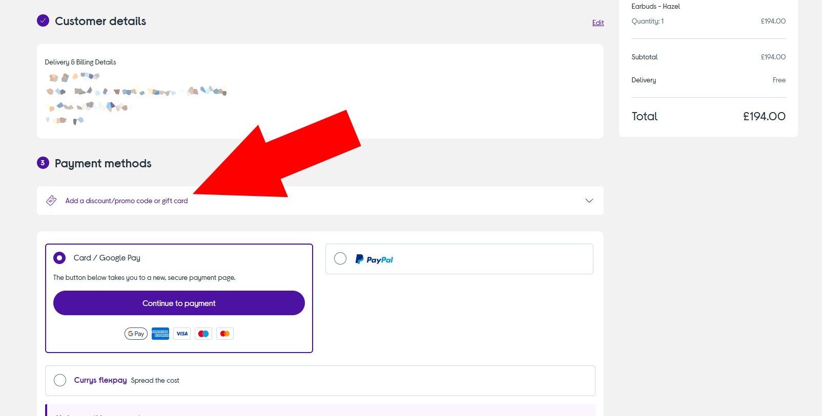 where to use the nhs discount code at currys