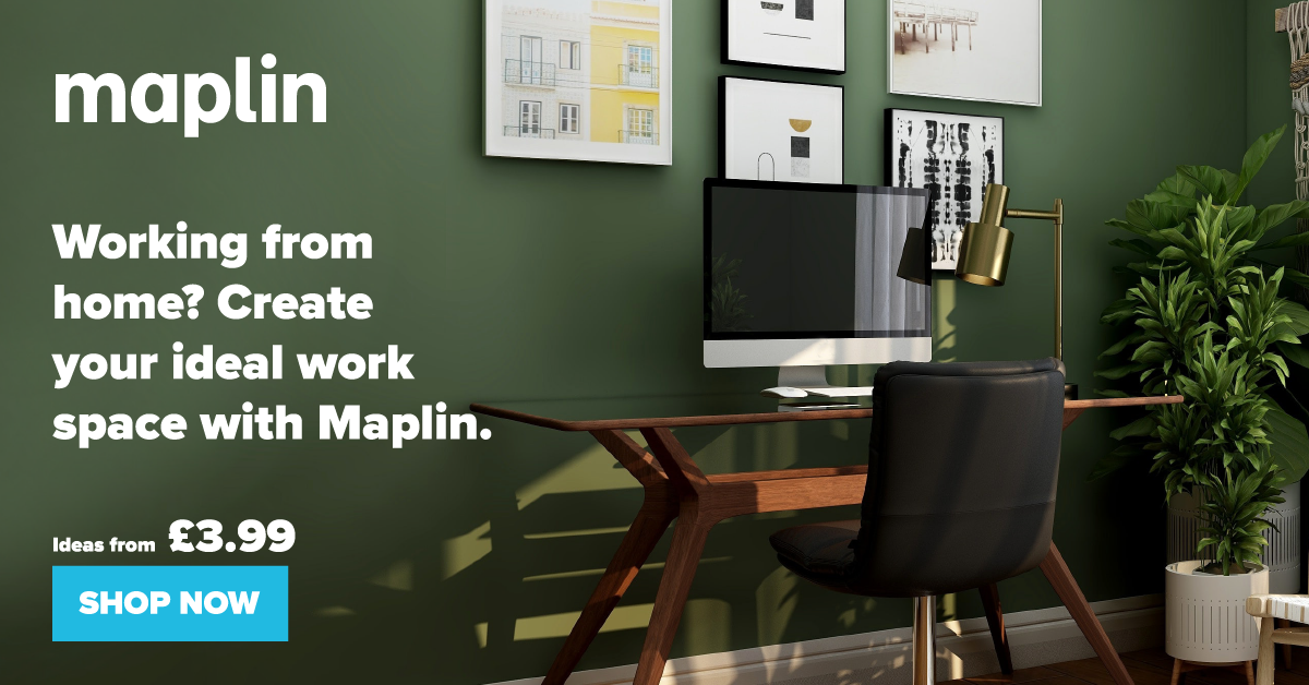 Maplin - Work From Home Ideas from £3.99