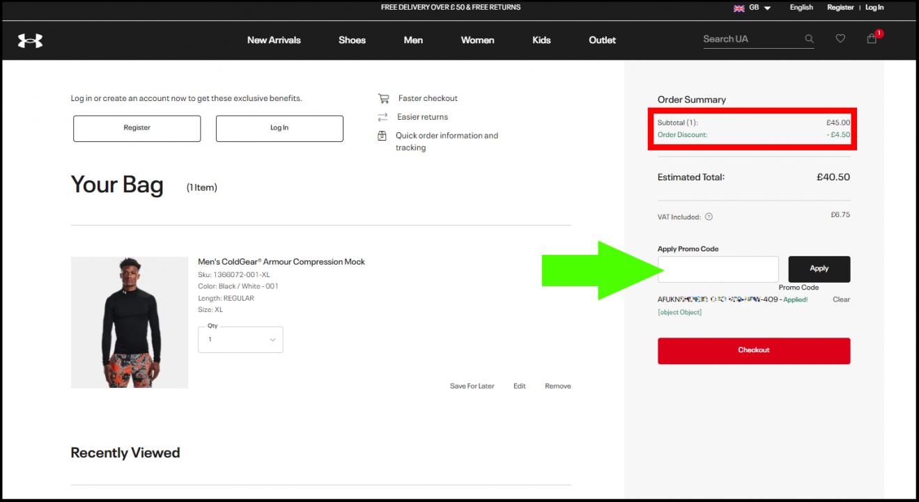 Under Armour 10 Discount for NHS & Healthcare