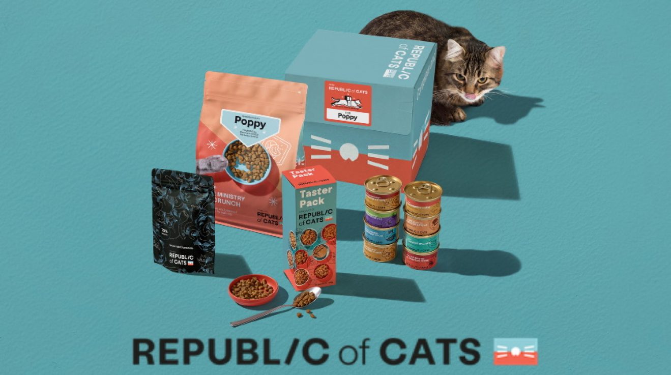 Cat Food NHS Discounts at Republic of Cats Get 2 weeks taster box for £9