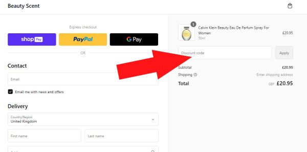 How to use the Beauty Scent NHS discount code