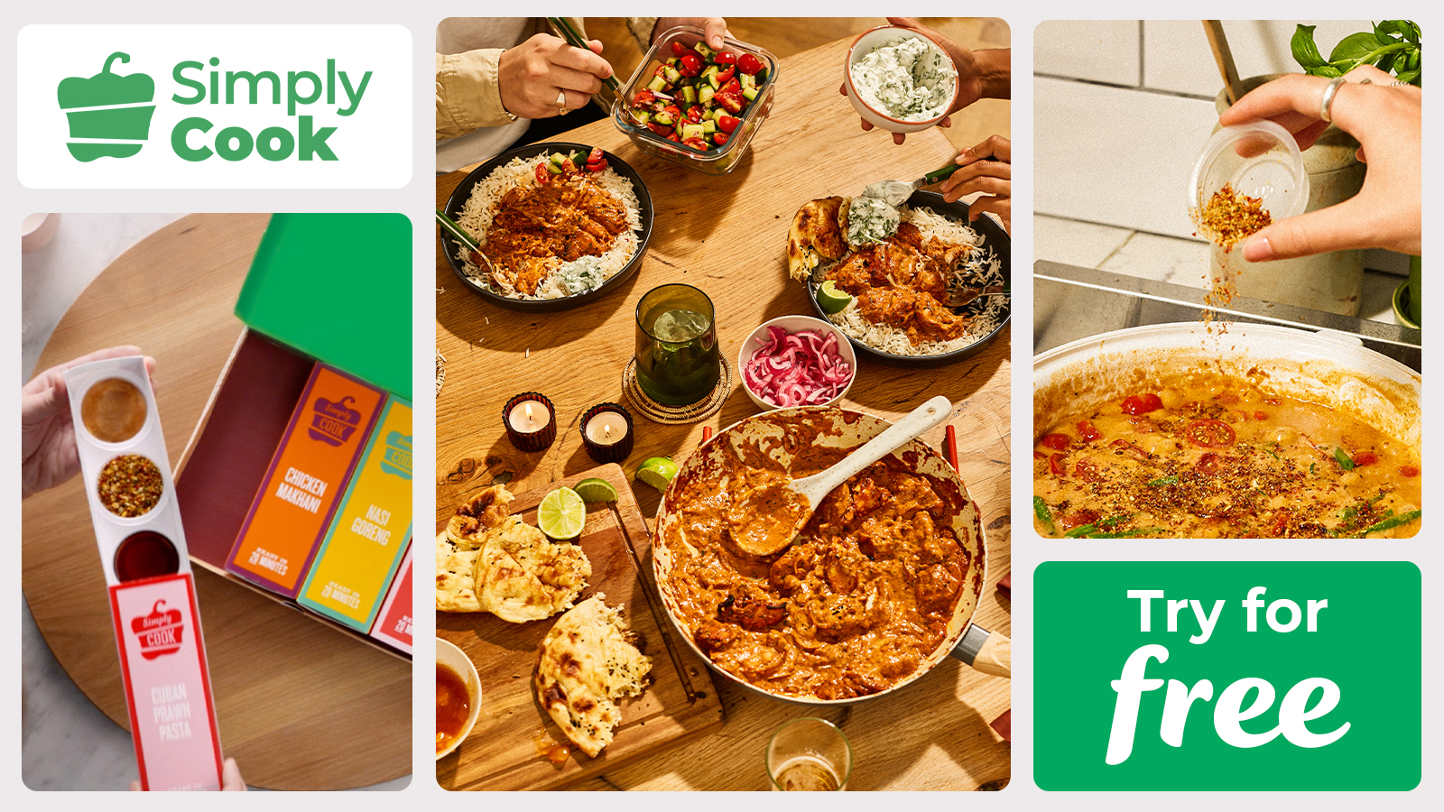 SimplyCook NHS Discount Try your first box for Free (just pay £1 postage)