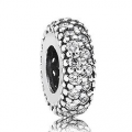 Pandora Women 9 k Silver Zircon
